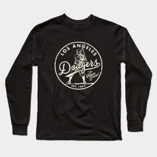 Old Style Dodgers 1 by Buck Tee Long Sleeve T-Shirt